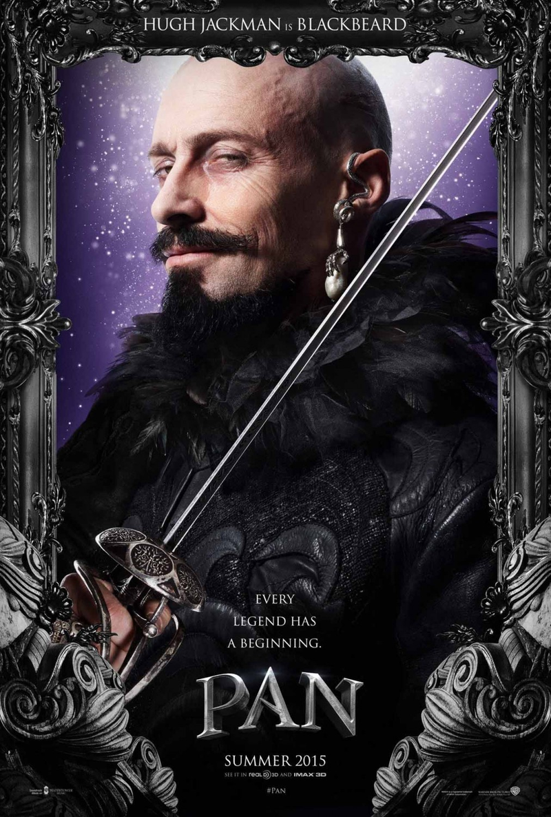 Whatever that earring is made out of, it seems to be making Blackbeard sick / Pan